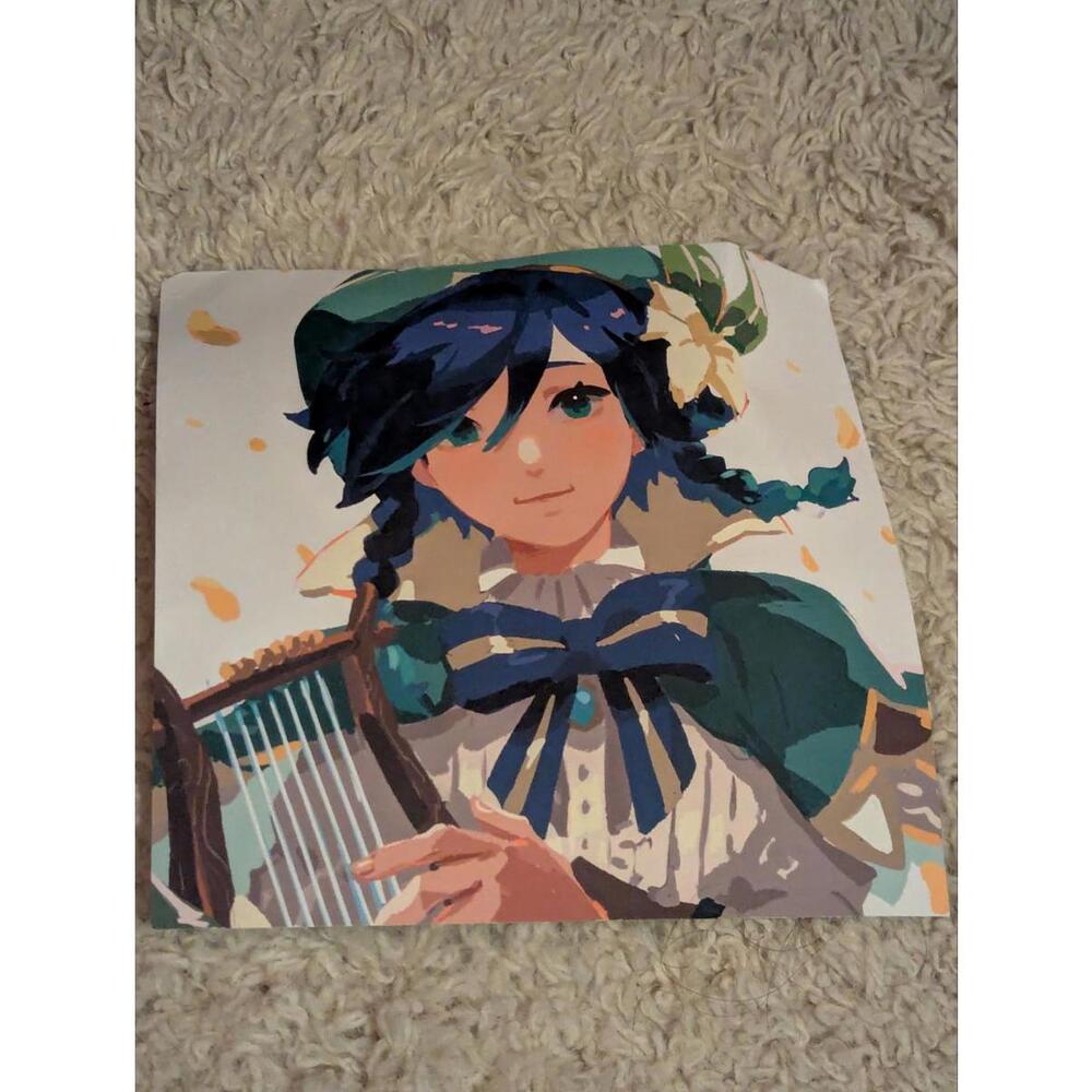Venti Genshin Impact art Print